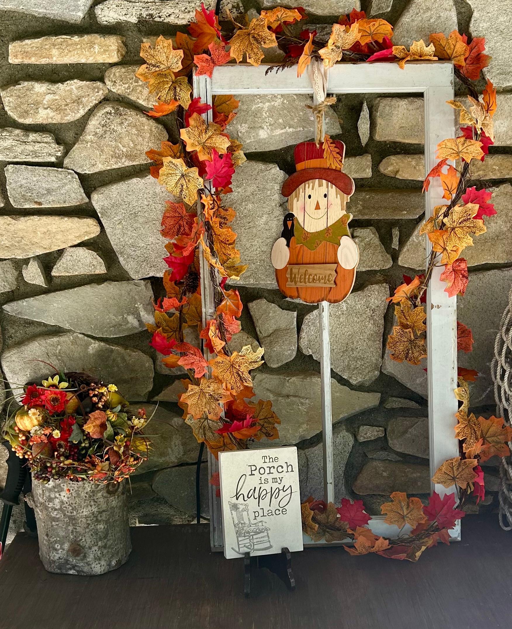 Patio greeting - Decorated for the season!