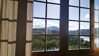 Las vistas desde el comedor.