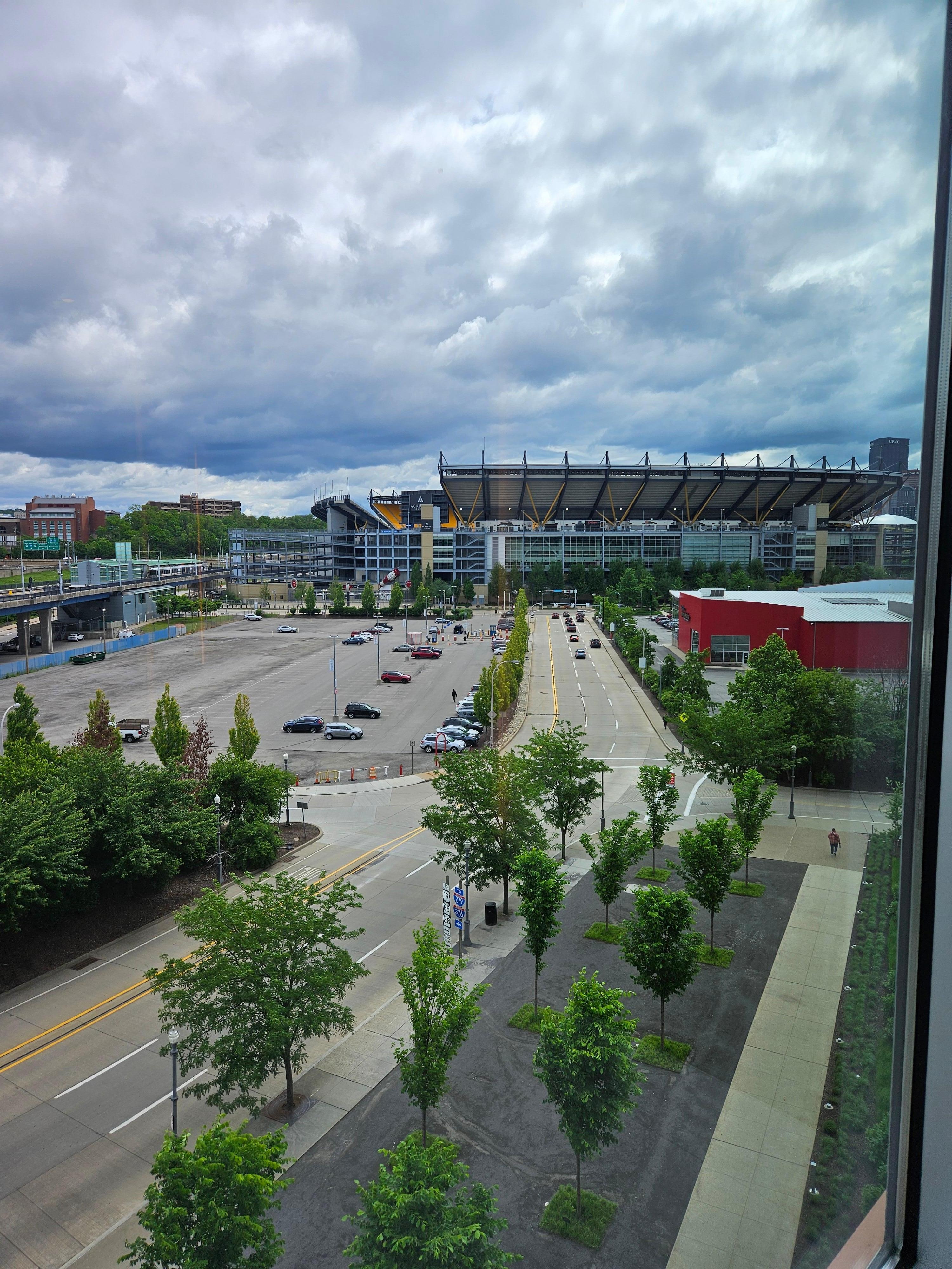 View from friends room