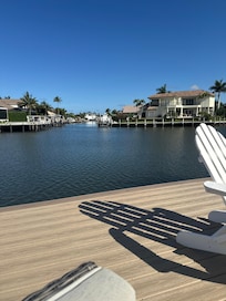 View from the dock