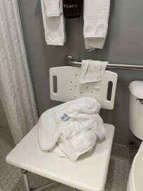 Plus after.two days no soap shampoo body lotion super small. No clean towels.