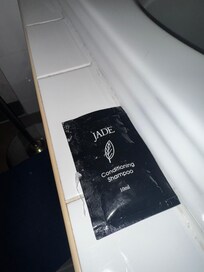 what appears to be a semen like residue on our shampoo packages.