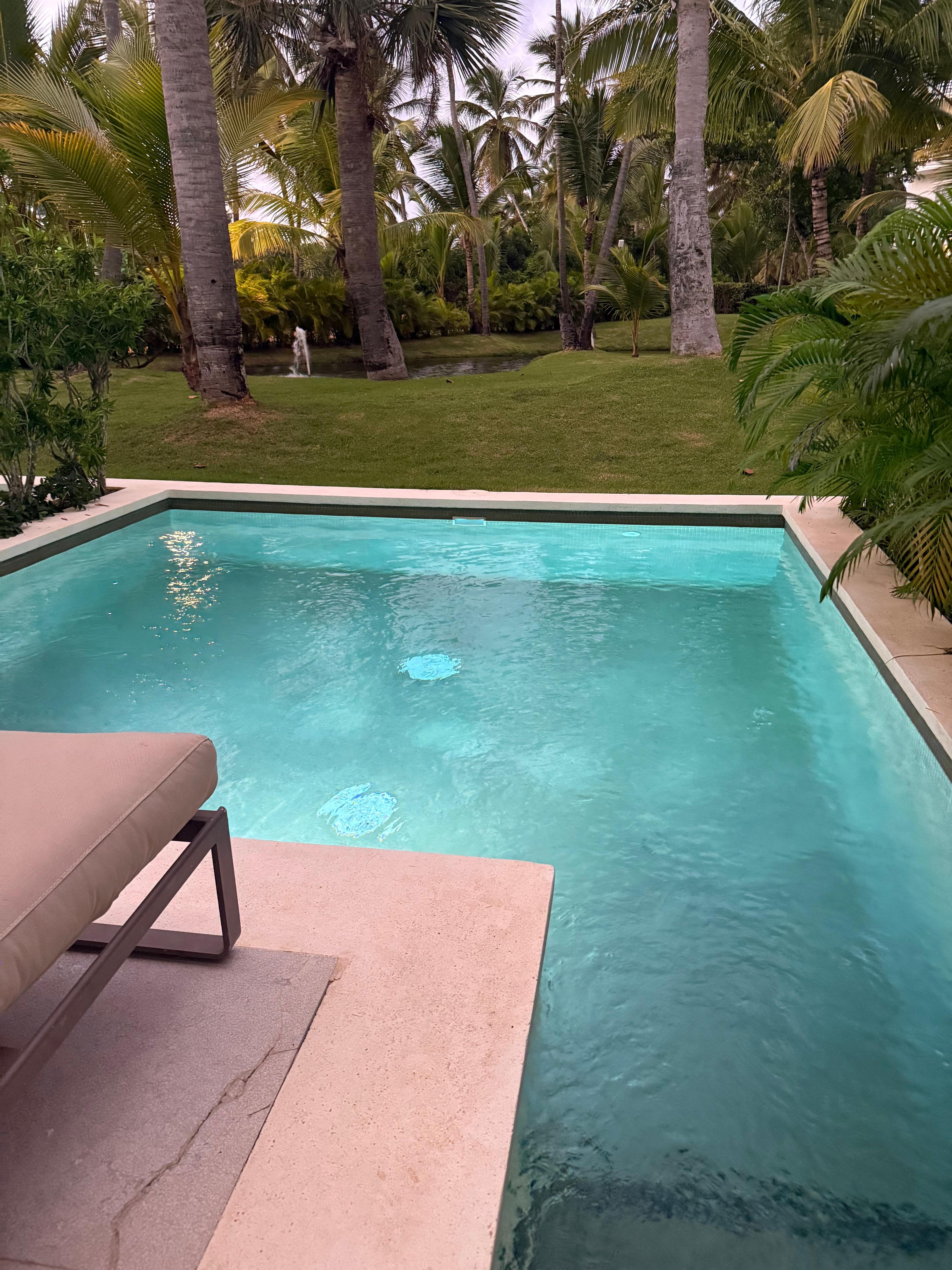 Room with private pool