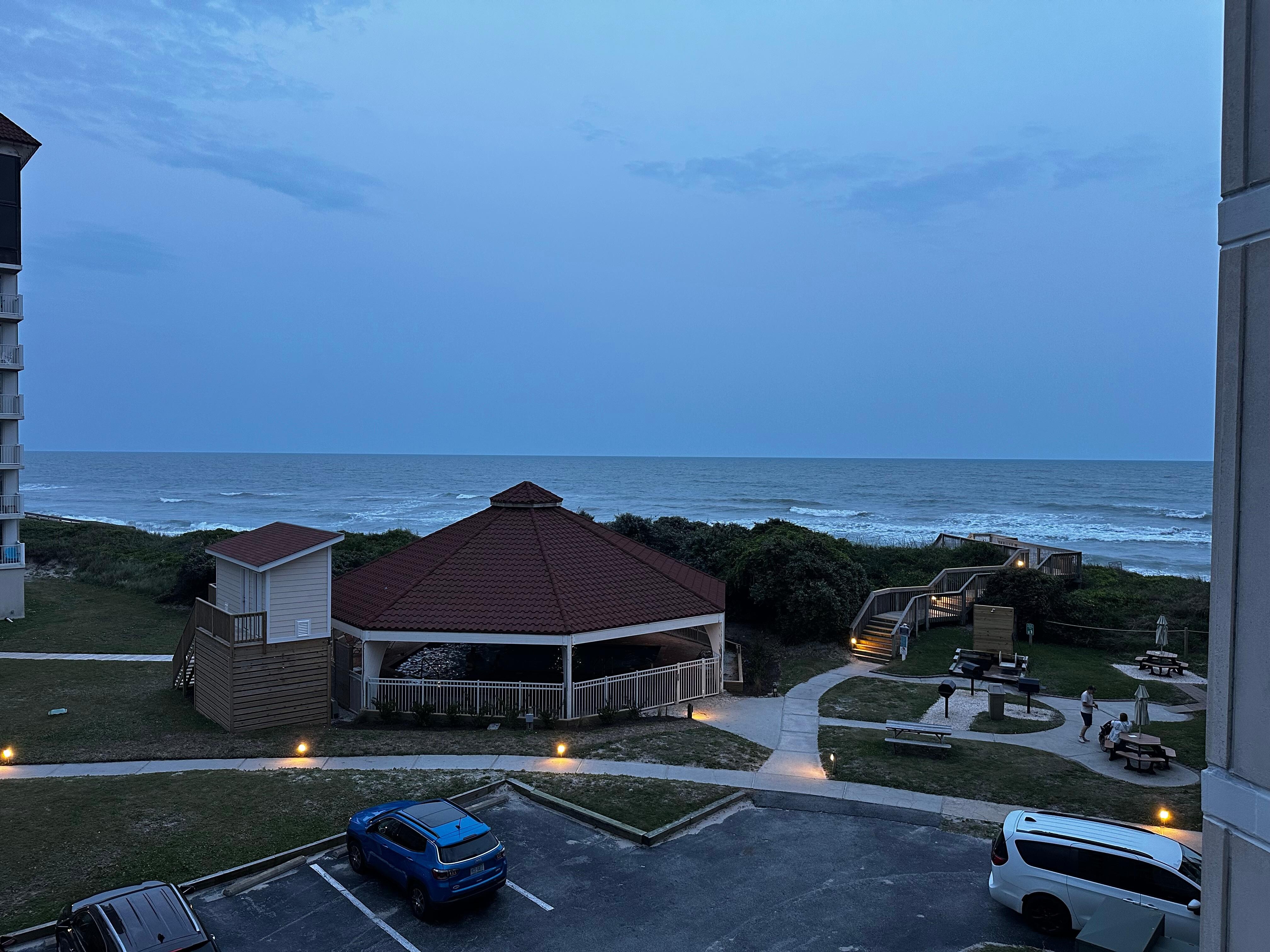 View from balcony