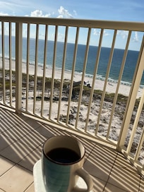 Coffee view each morning.