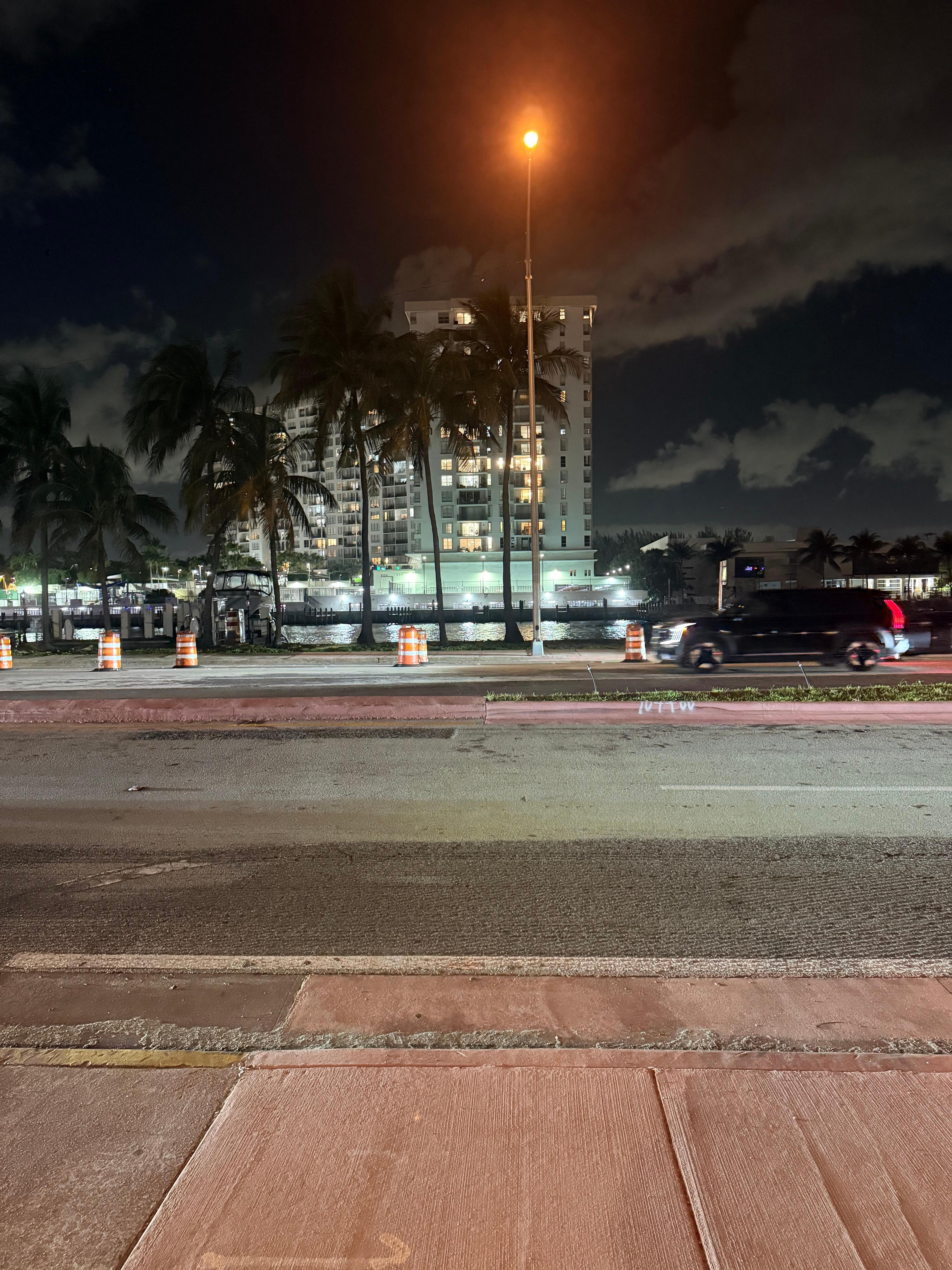 Right in front of the hotel 