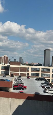 View from studio common on 7th floor.