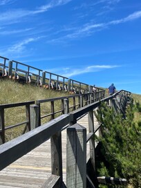 Boardwalk to the beach