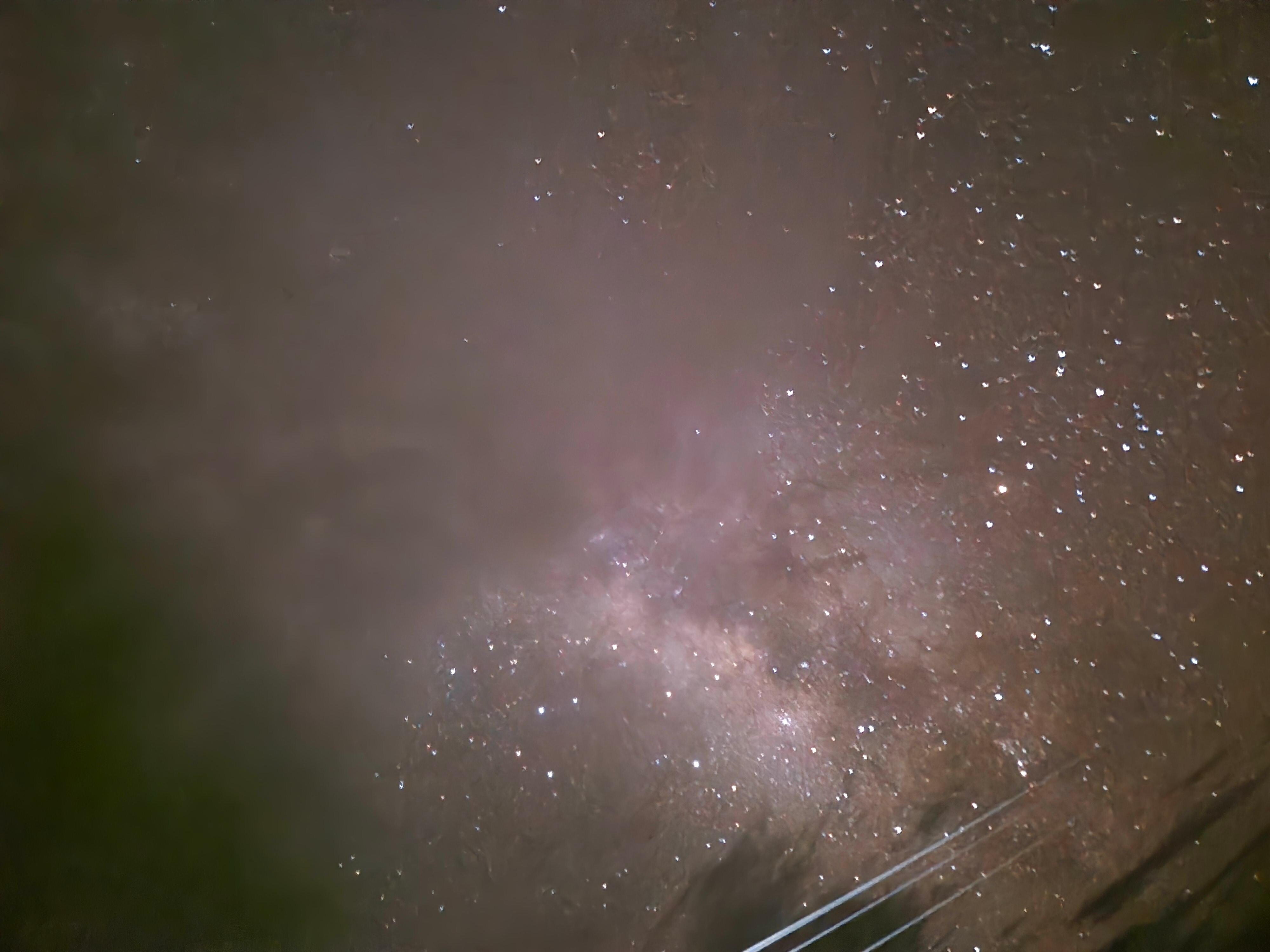 Tried really hard to capture the stars on our stay!! This was my best picture 