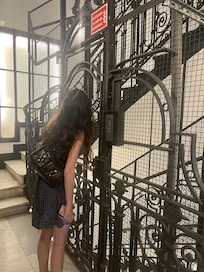 The lift was so cool!