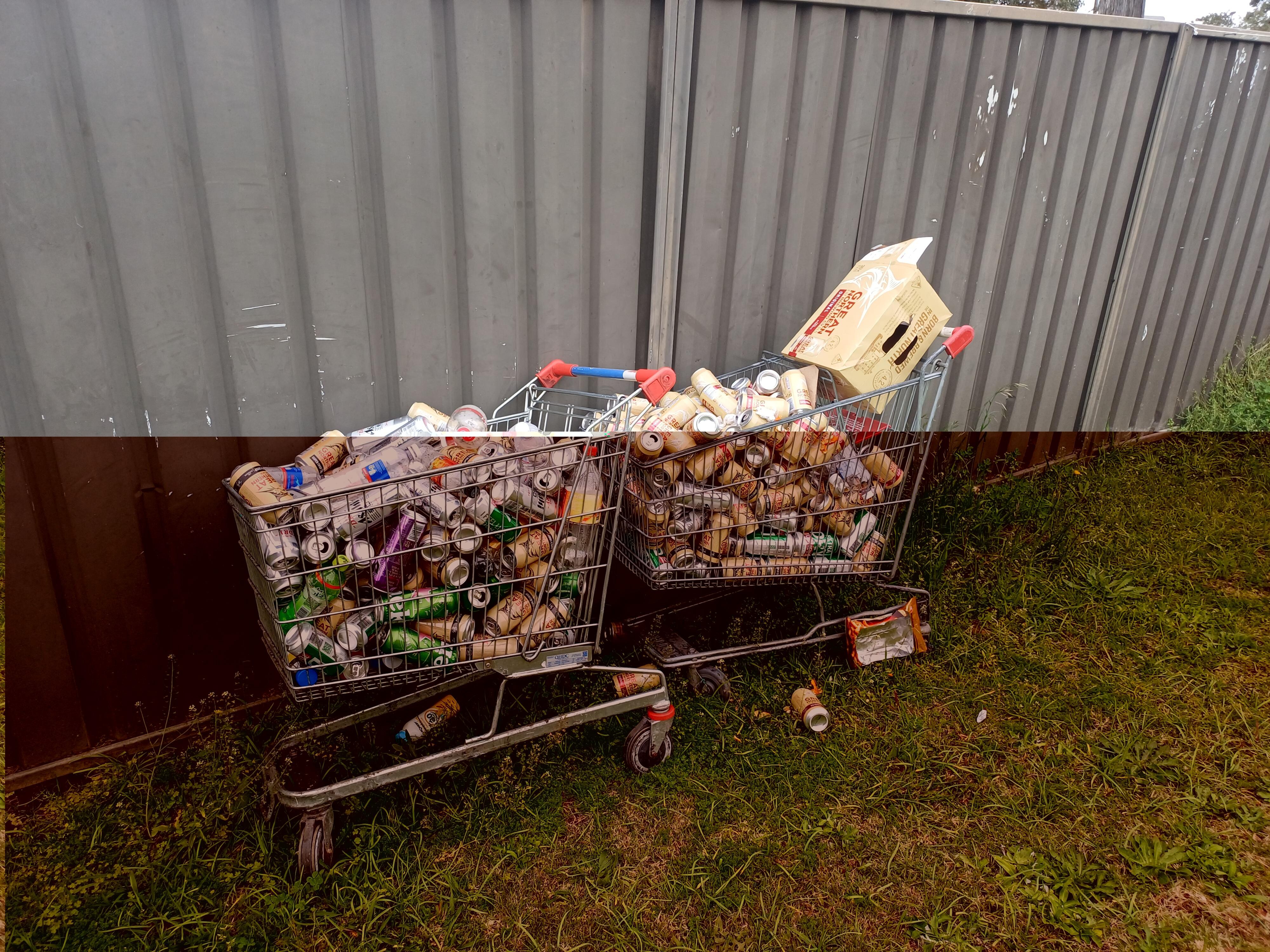 People outside door drinking and smoking all night 