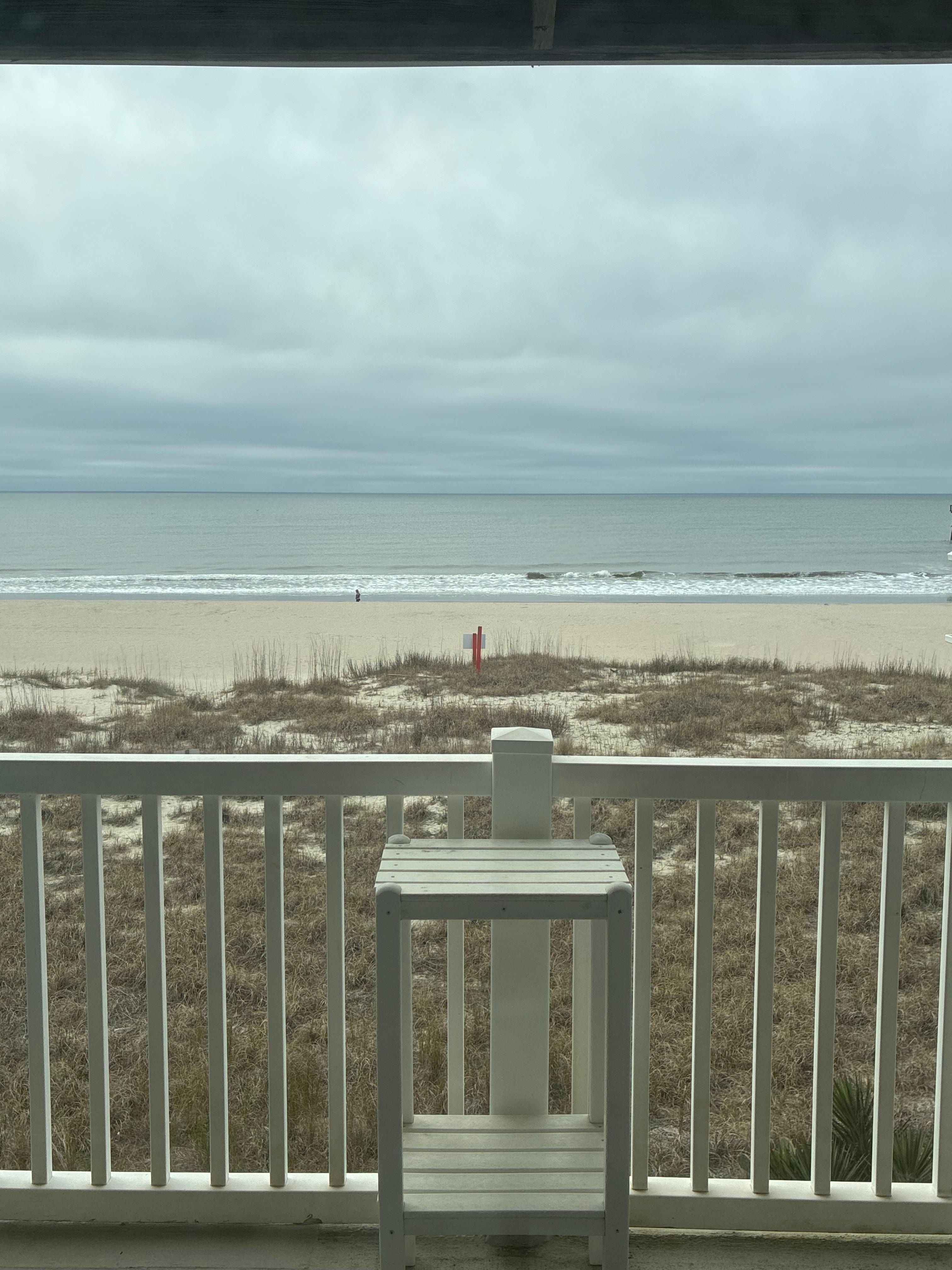 View from our balcony