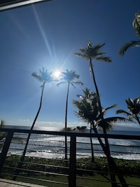 From the main bedroom balcony