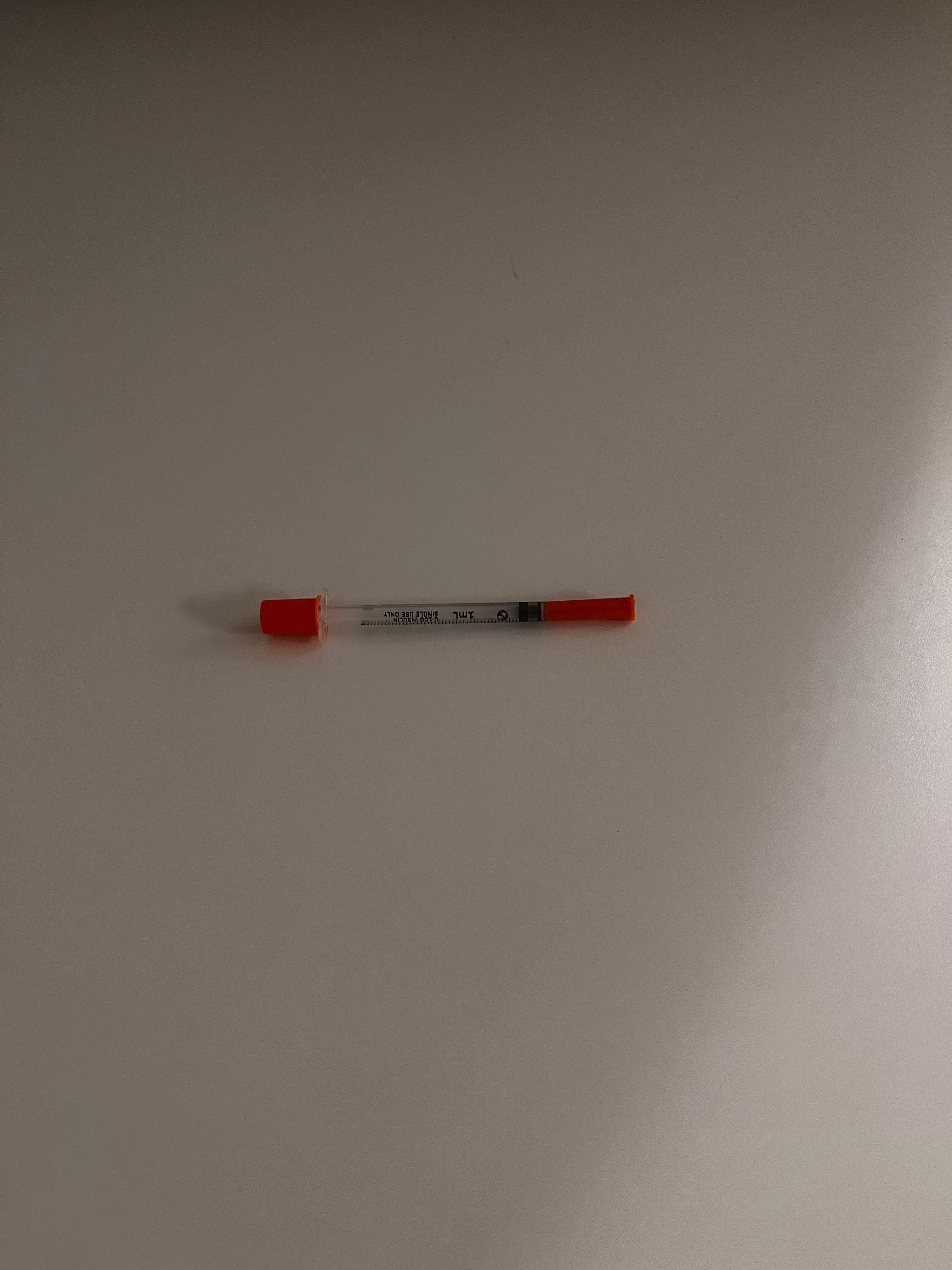 Needle found in room 