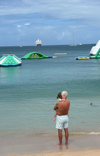 The water park was super for the kiddos.