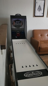 2nd floor Entertainment room. skee ball machine