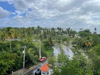View from my room balcony