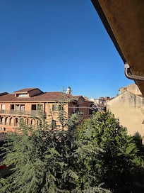 View from balcony.