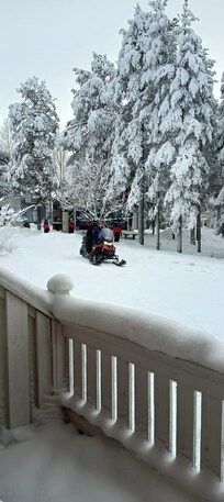 Blick aus dem Balkon
