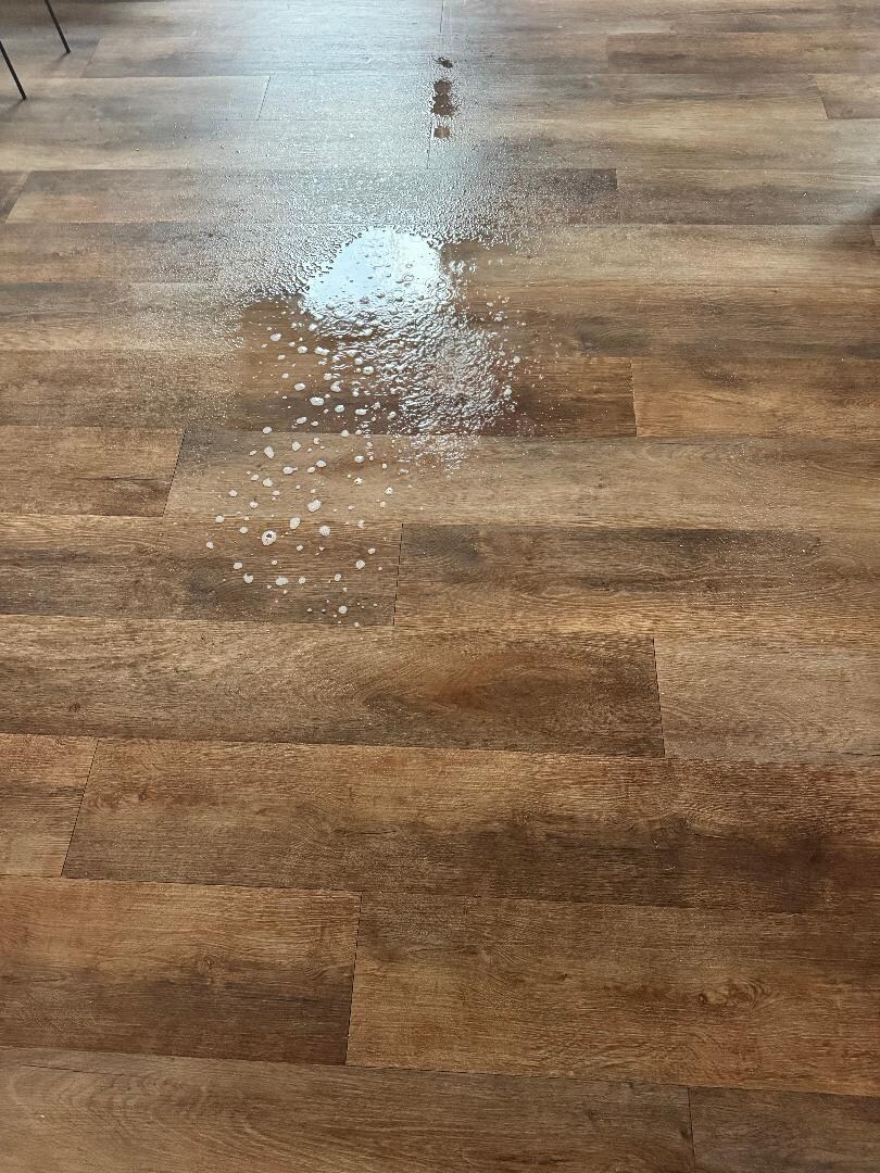 Water leak