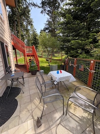 Nice area for dogs outside