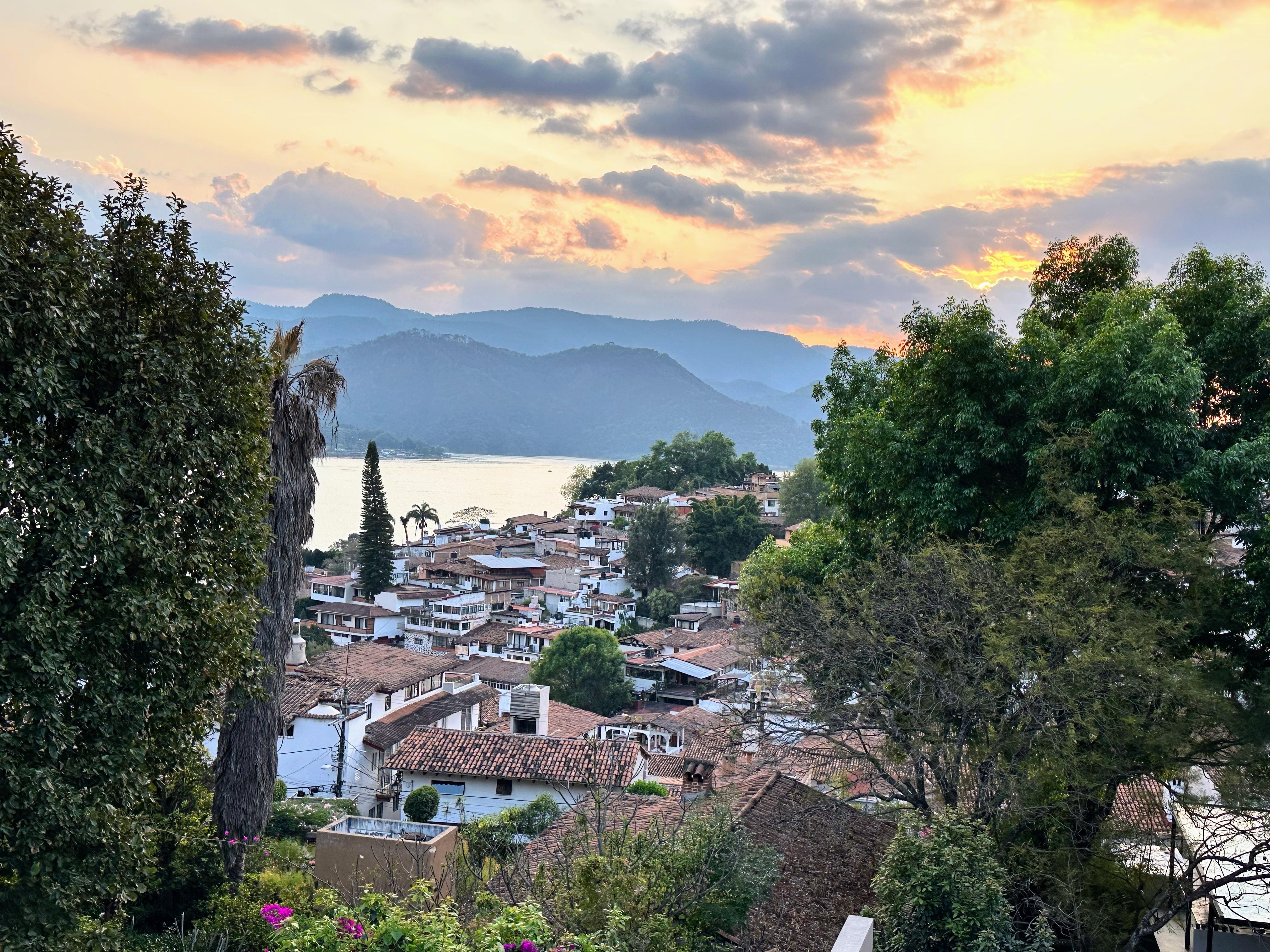 View from the roof deck. 
