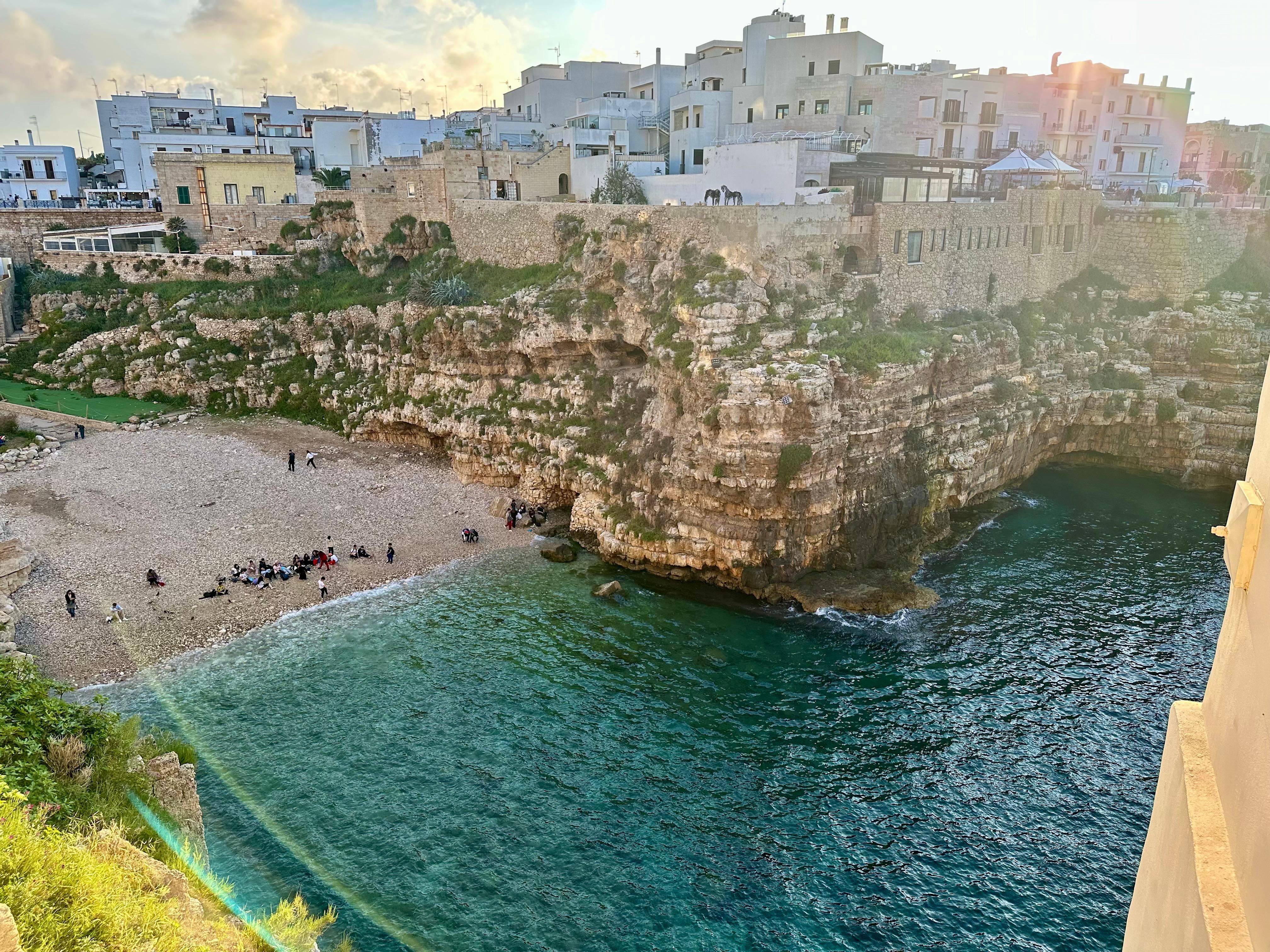 From our balcony