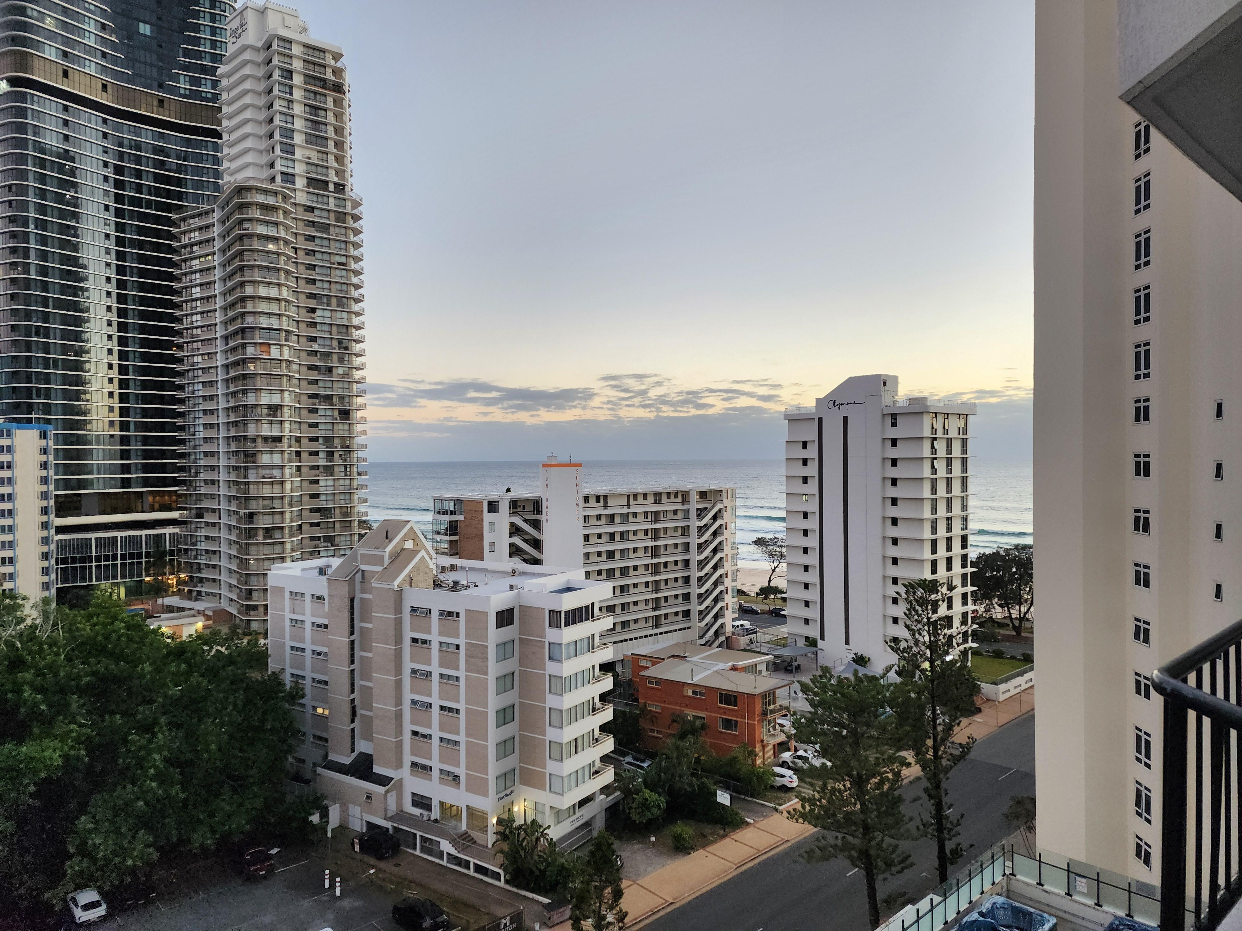 View from Level 9 balcony