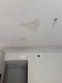 Ceiling in my room under construction.