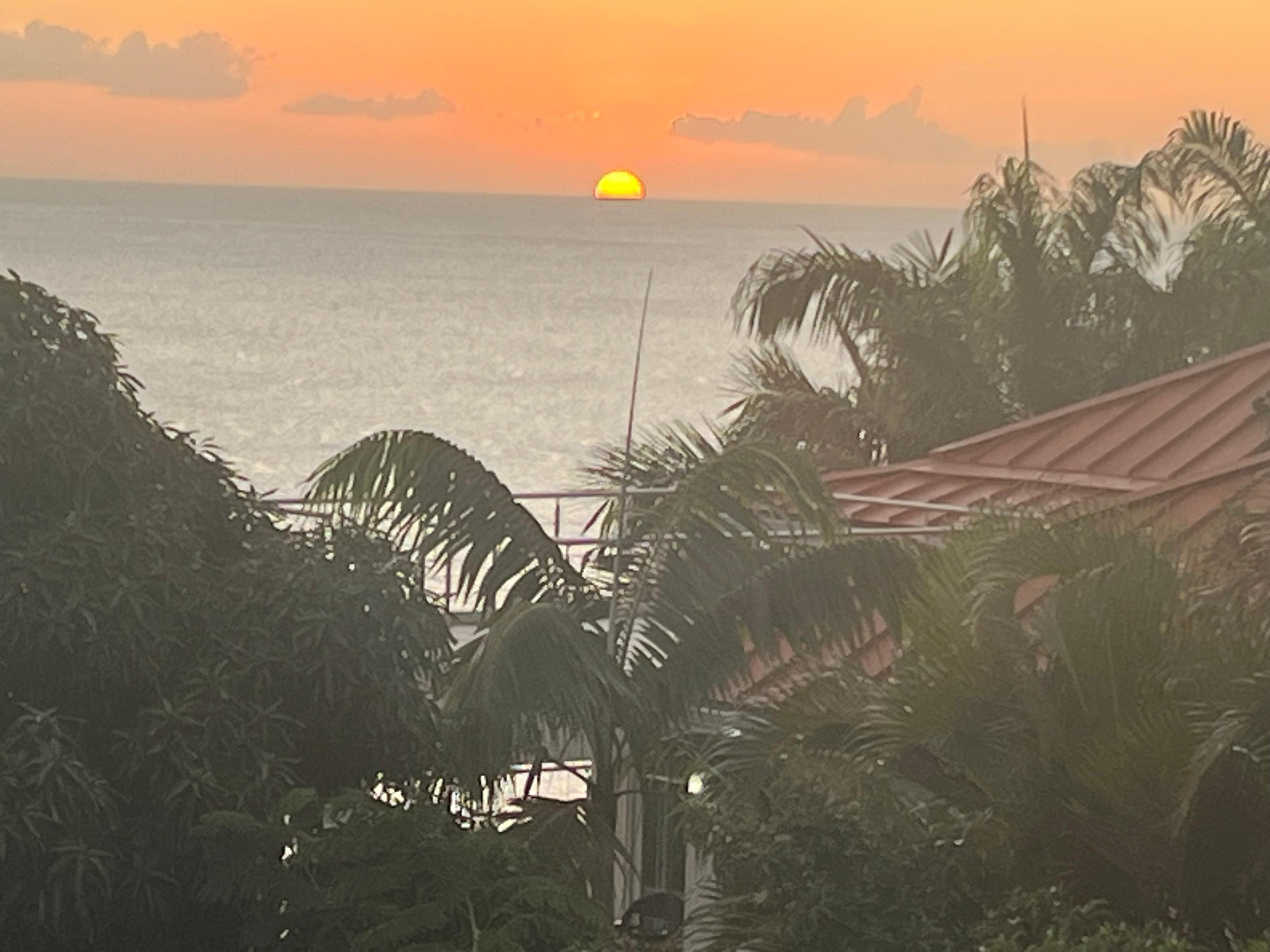 Vue de notre terrasse