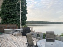 View of the bay from the deck