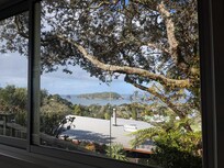 The view (lying down) from the Master bedroom.