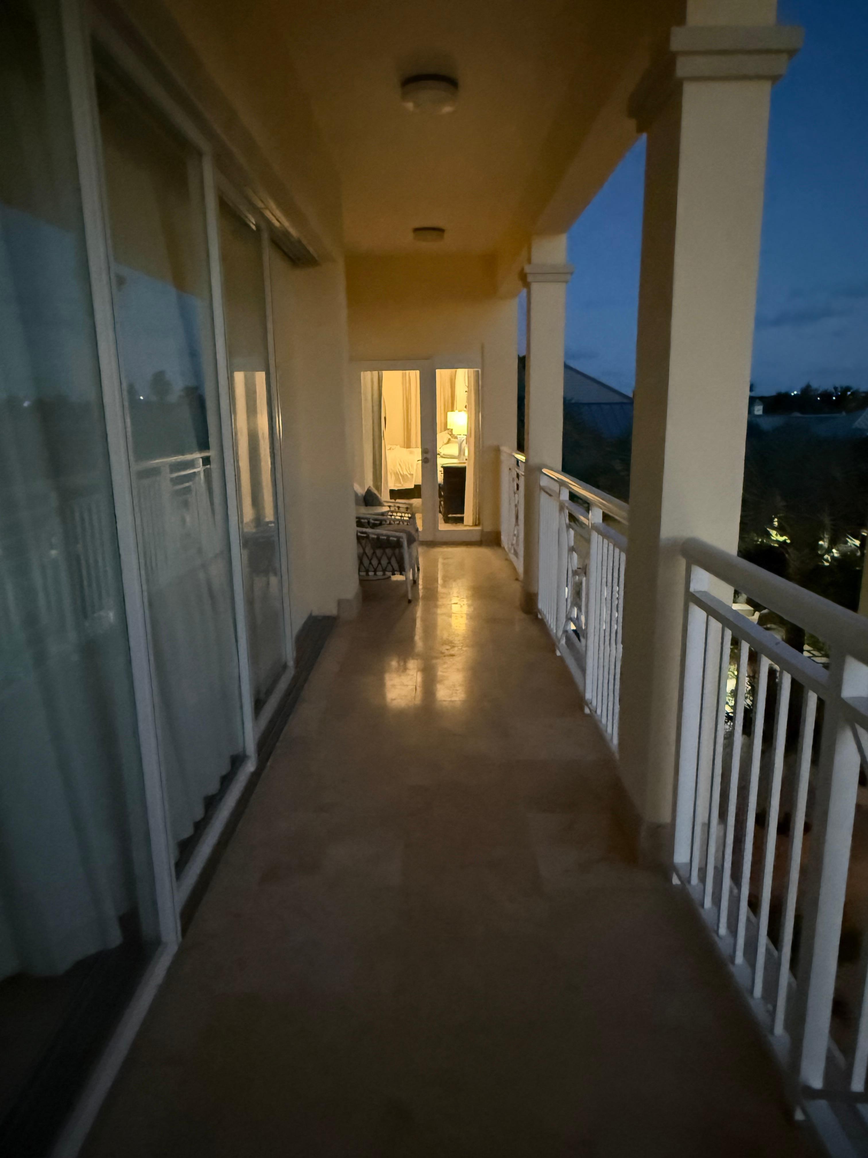 Terrace from the bedroom 