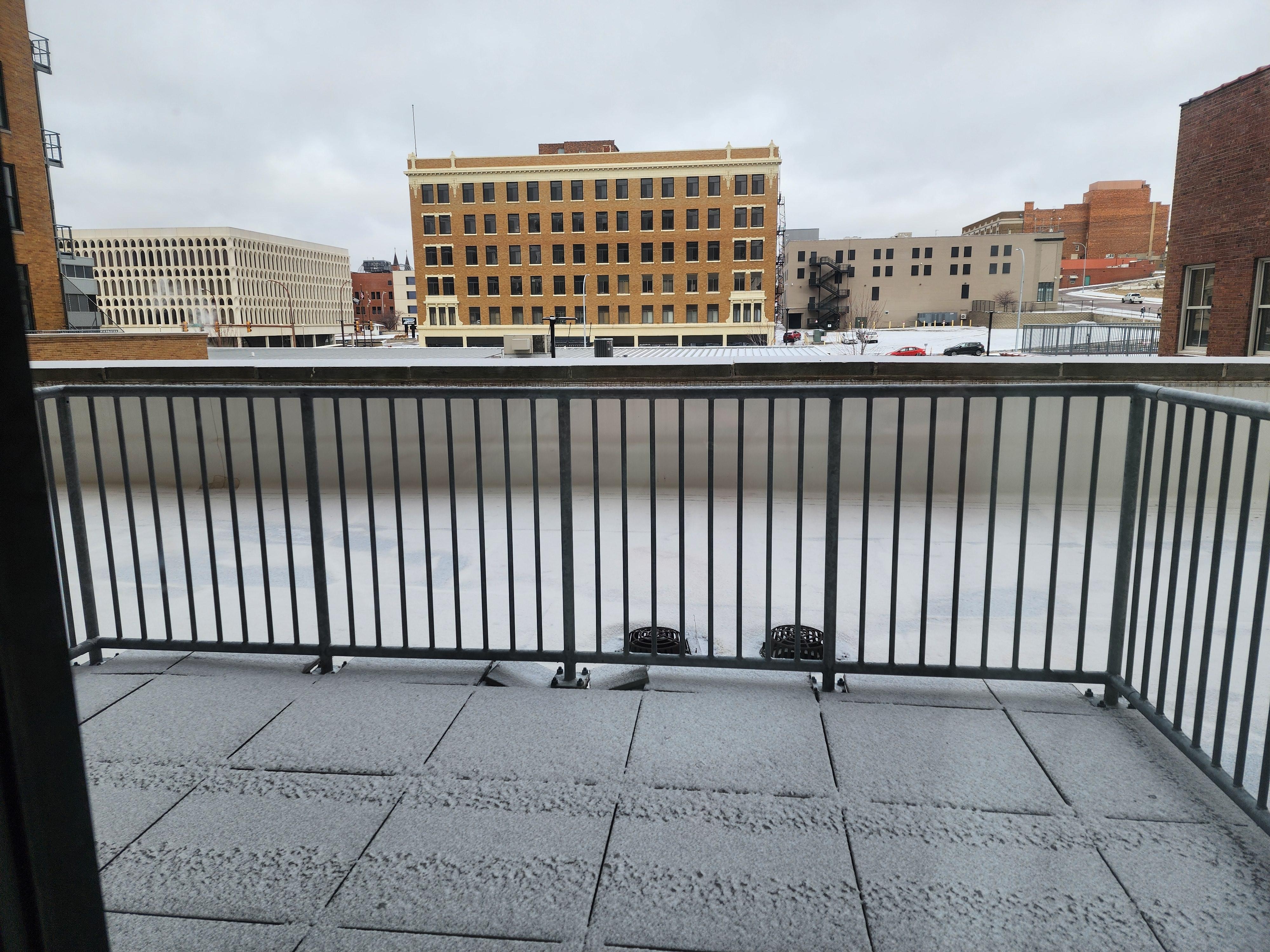 Beware of purchasing the upgraded balcony room. This is the view of the beautiful roof. 
