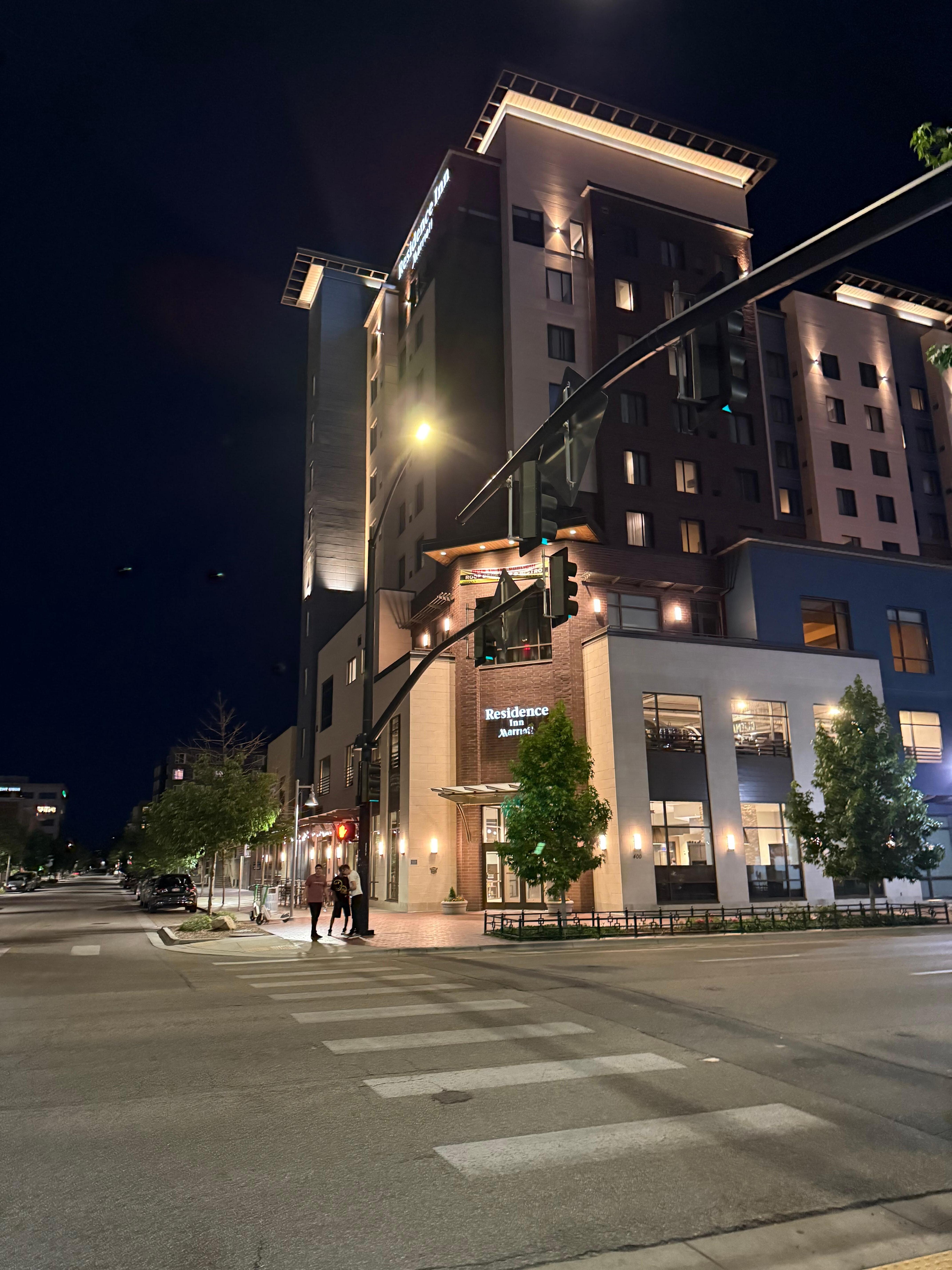 View from Capital blvd in downtown Boise. 