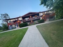 Exterior picture of blue spruce lodge