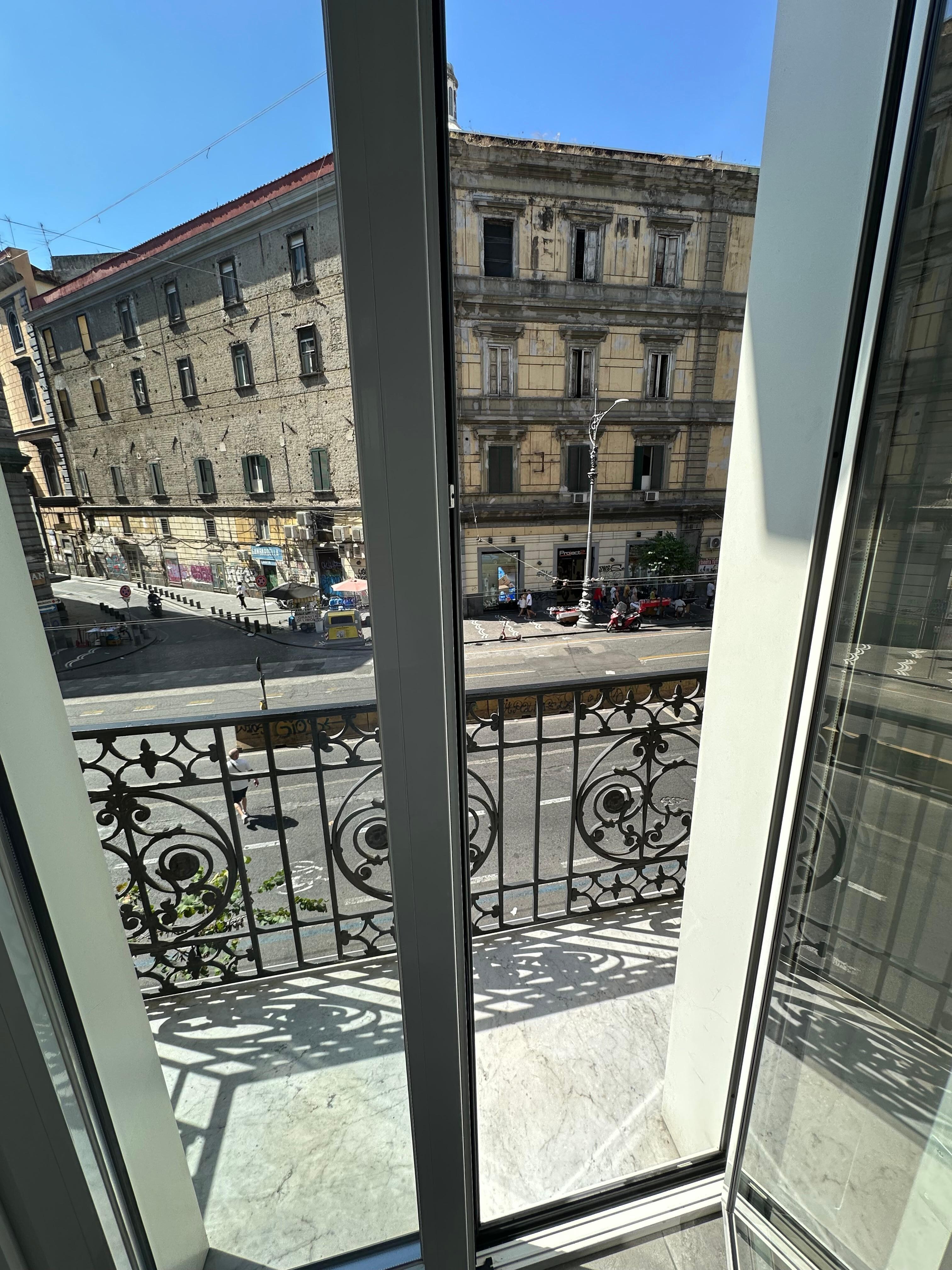 Blick von Balkon