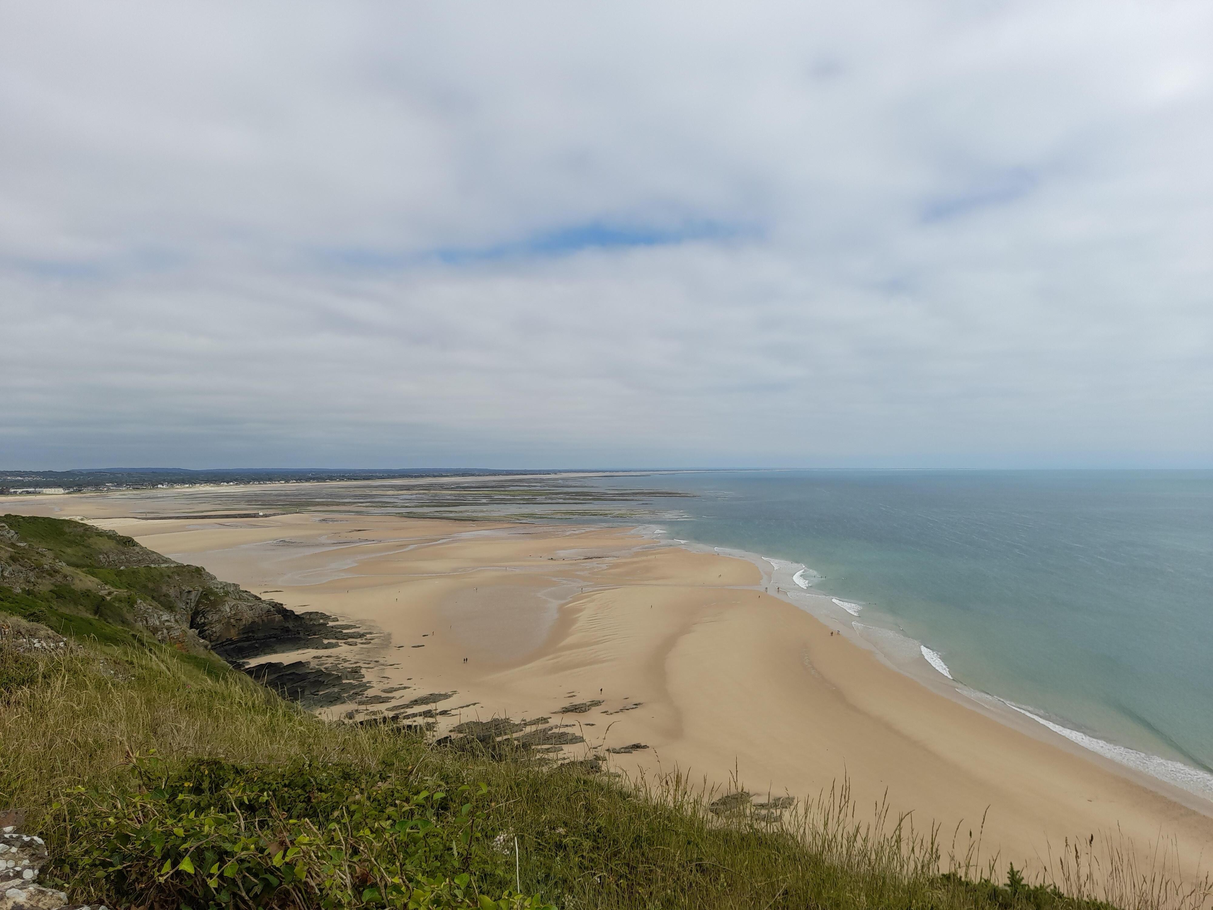 Cap Carteret, vue sur la Potiniere