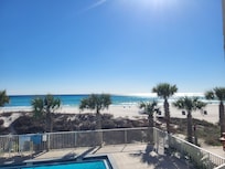 View from room balcony