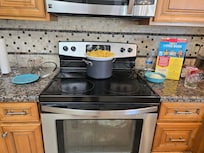 The entire stove stopped working in the middle of our personal che who was preparing a special meal for our guests.