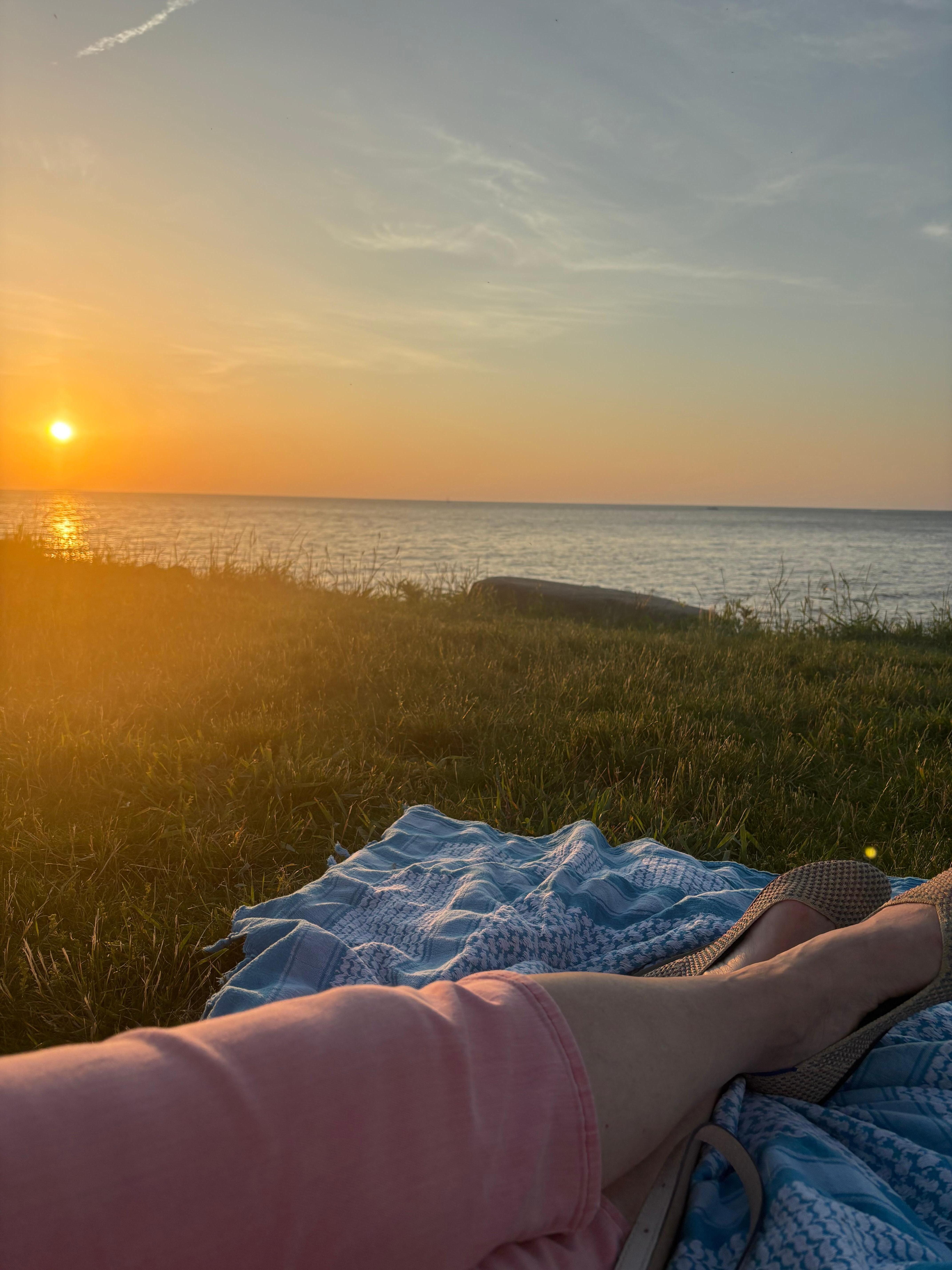 Summer Solstice sunset 