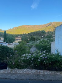 Aussicht vom Wohnzimmer…