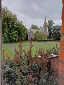 View from my window of the wedding venue (not a consecrated church note)