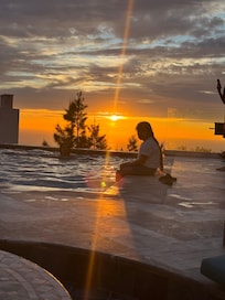 Sunset time