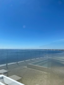 View from roof top pool