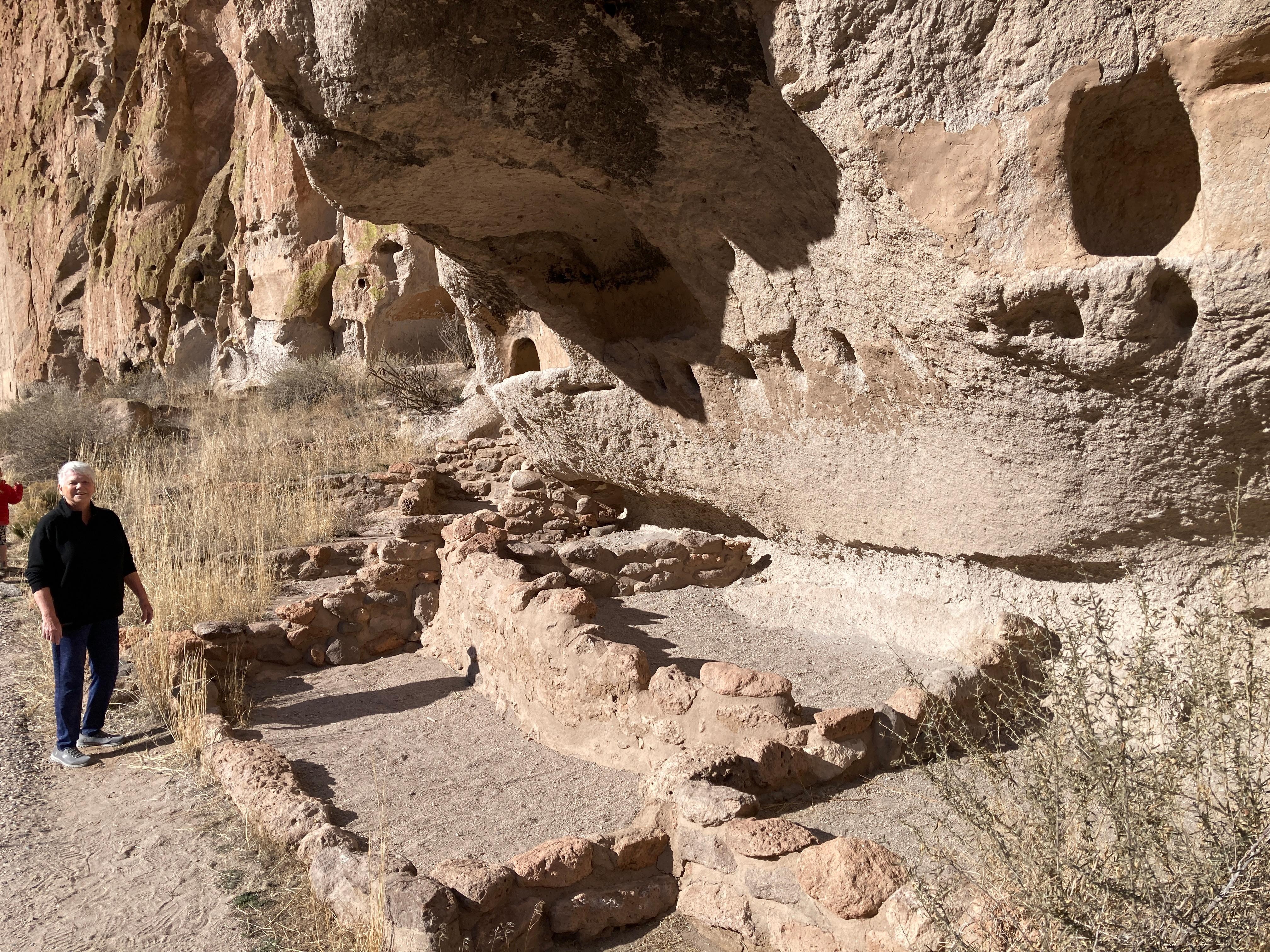 Ancient dwellings at Bandelier National Monument