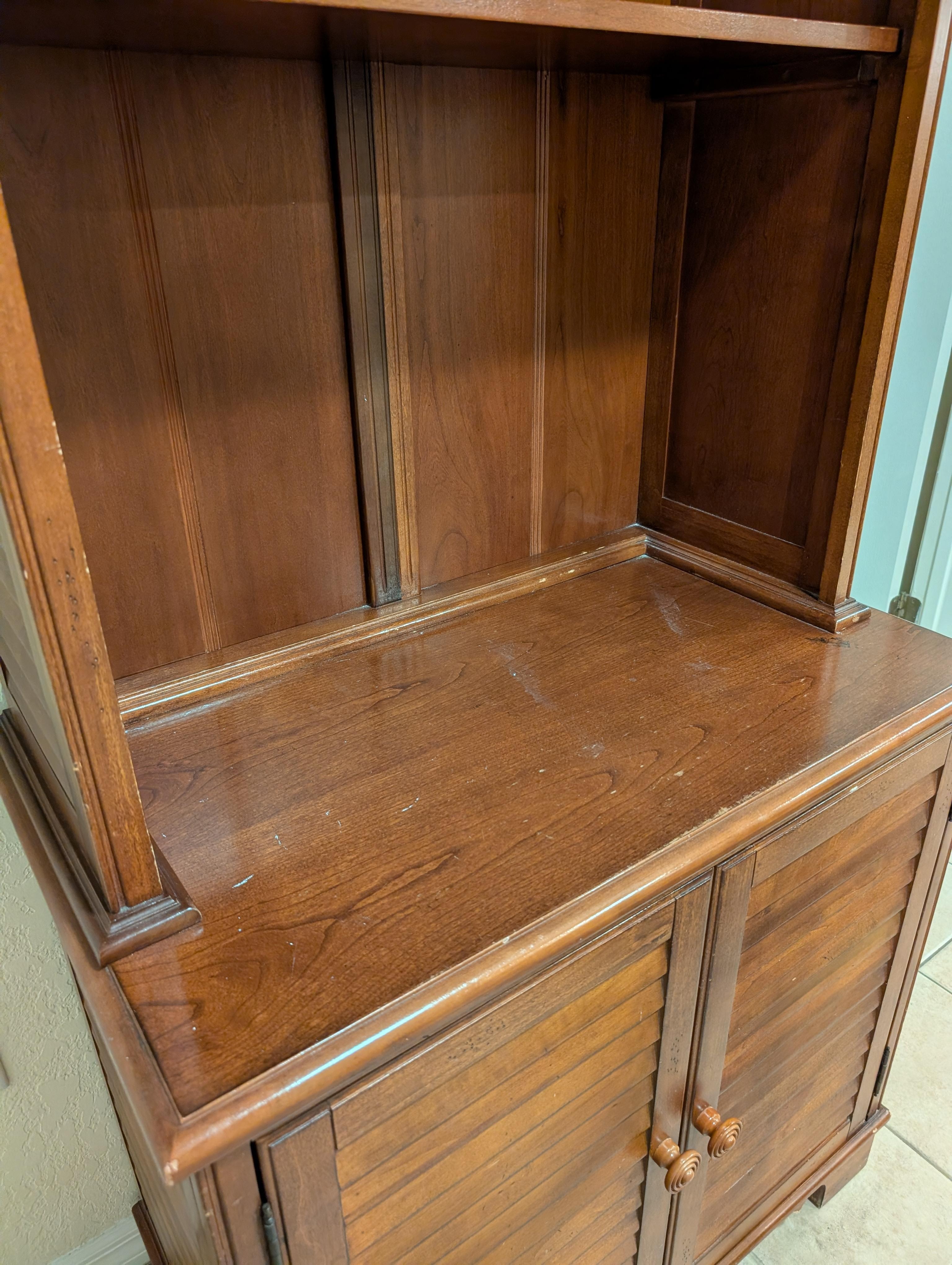 Furniture scratched and dirty