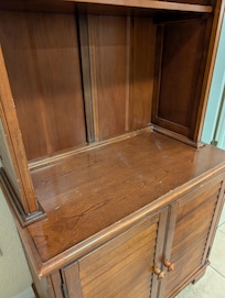 Furniture scratched and dirty