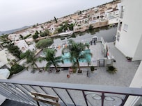 Vu de la terrasse.