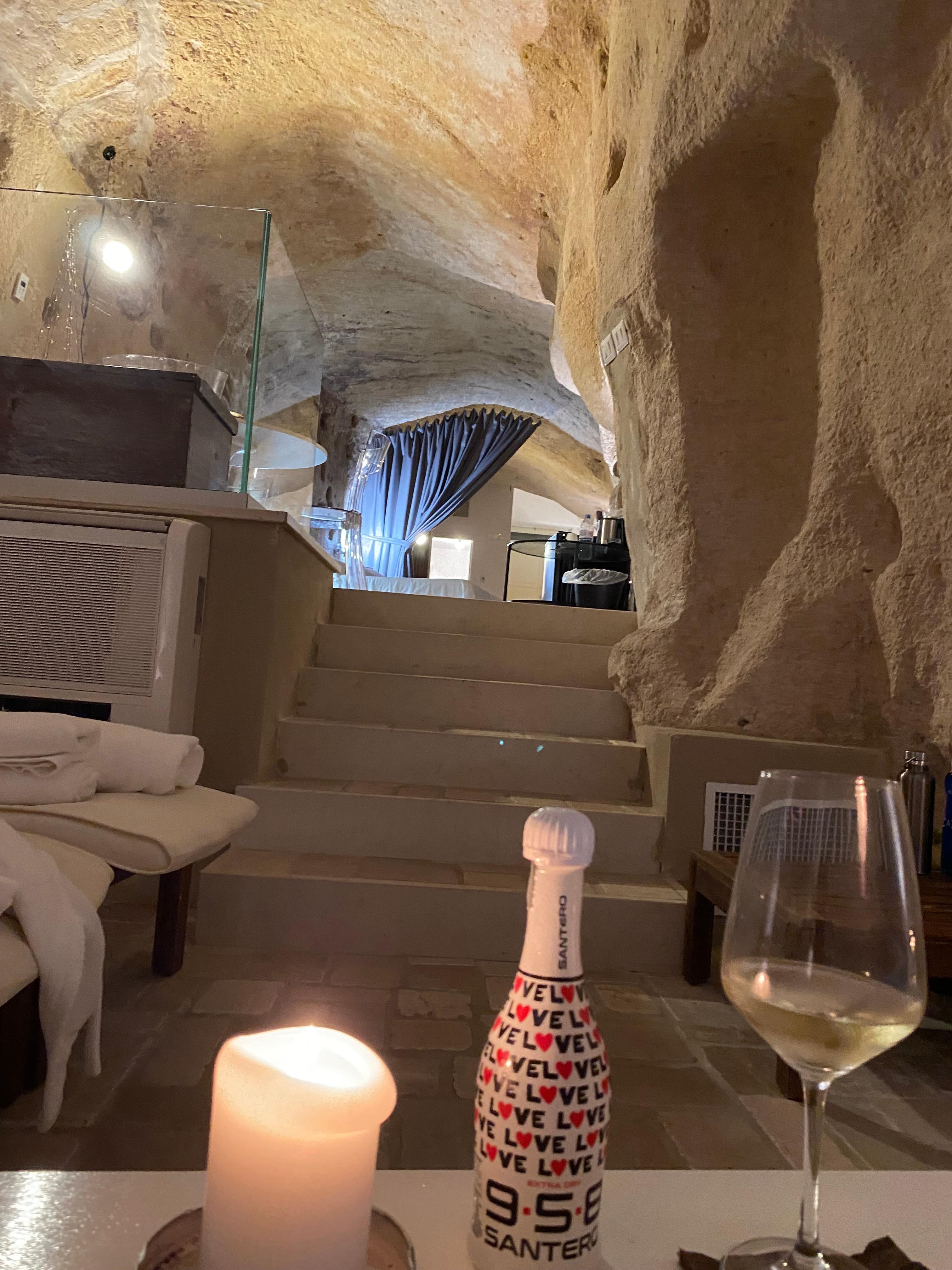 Vista del cuarto desde el jacuzzi